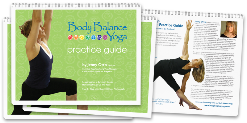 Body Balance Yoga Practice Guide cover design