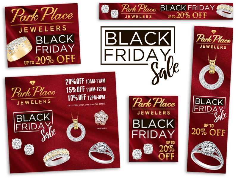 Park Place Jewelers Black Friday campaign