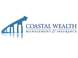Coastal Wealth Management and Insurance logo design