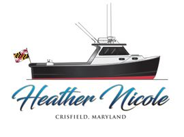 Heather Nicole boat logo design