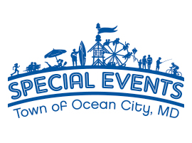 Town of Ocean City Maryland Special Events logo design