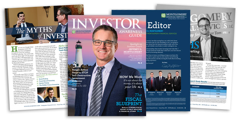 Montgomery Financial Services Investor Awareness Guide publication design