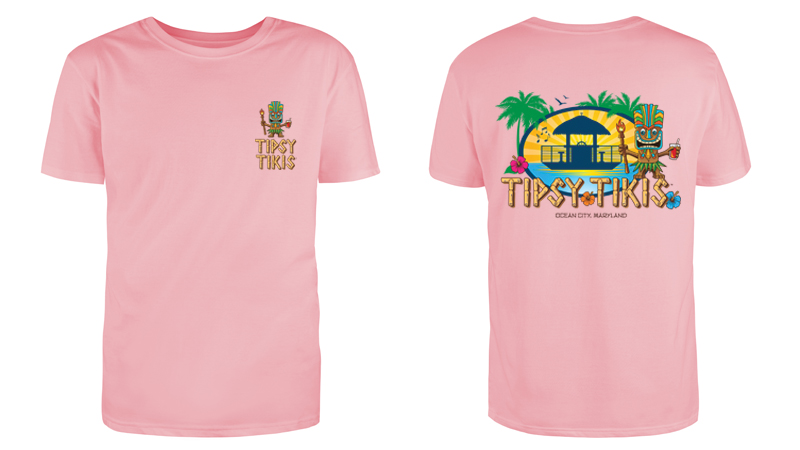 Tipsy Tikis shirt design